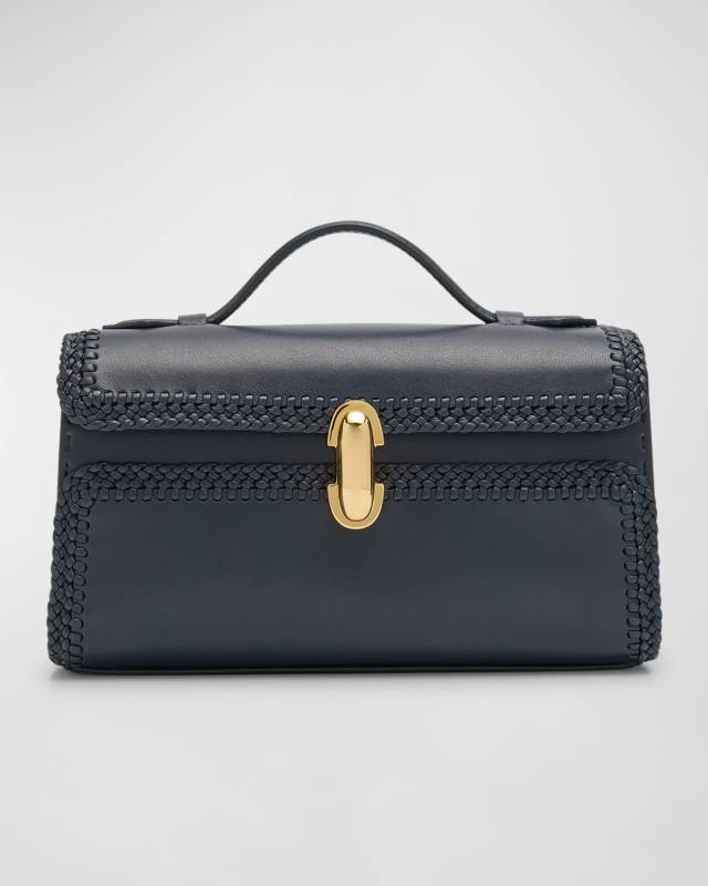 Symmetry Pochette Leather Top-Handle Bag